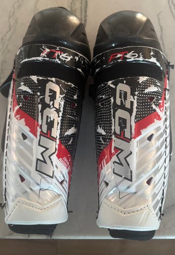 Junior CCM JetSpeed FT6 11" Shin Pads (Used)