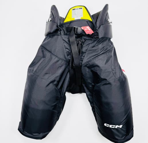 New Northeastern University CCM HPTK Hockey Pants- Large+2"