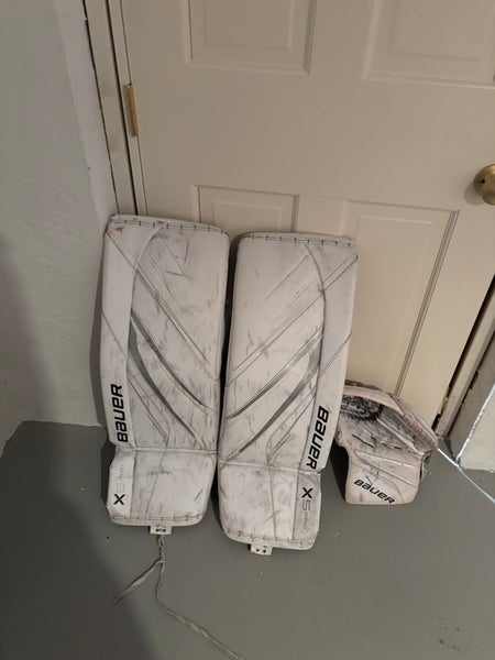31" Bauer Vapor X5 Pro Regular Goalie (PADS+GLOVE) used