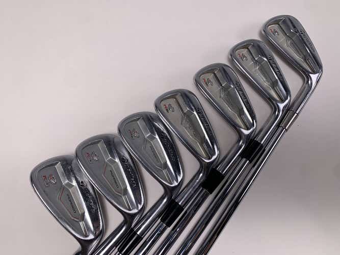 TaylorMade RSi TP Iron Set 4-PW KBS Tour Extra Stiff Steel Mens RH