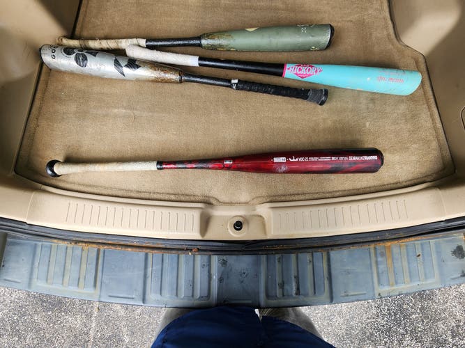 2021 DeMarini Voodoo One Alloy BBCOR Certified Bat (-3) 30 oz 33" (Used)