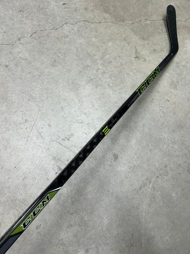 90 Flex P92 Senior CCM Ribcore Reckoner Left Hand Hockey Stick Pro Stock NHL (New)