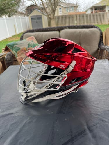 Chrome Red Cascade S Helmet