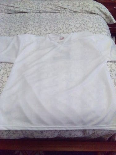 White XL Men's Jersey (Used once)