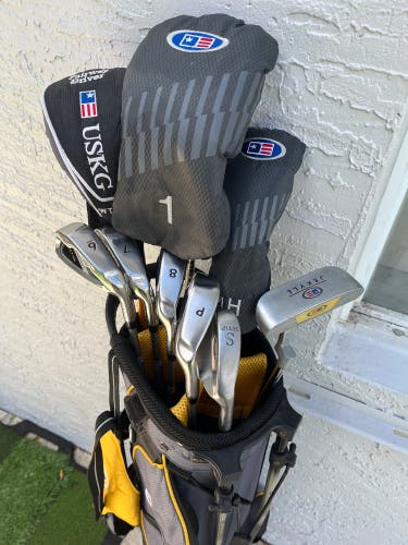 US Kids Golf  UL 63.  9 clubs set.  Right Handed Clubs (Full Set) tournament ready.
