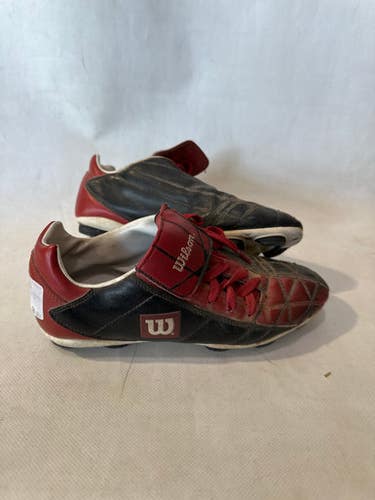 Wilson (Used) Size M 7.0 (W 8.0) Red Cleats
