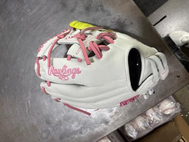 Used Rawlings LIBERTY ADVANCED BB/SB Glove RH Throw White 12" 11605-S000215930