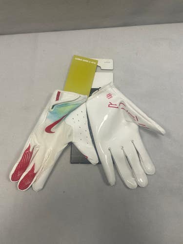 Used Nike ADT VAPOR JET FB Gloves White XL 11490-S000270811