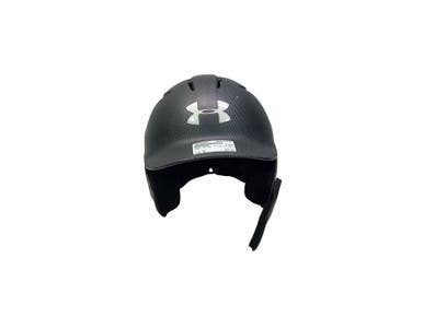 Used Under Armour 6 1/2 - 7 1/2 BLACK HELMET Batting Helmet No Mask Black One Size 11347-S000266650