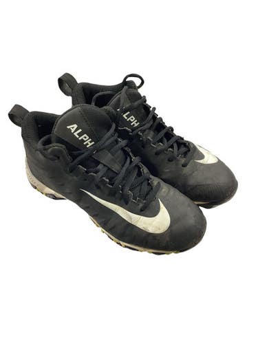 Used Nike ALPHA BB CLEAT BB/SB Cleats Black Junior 03 11347-S000266626