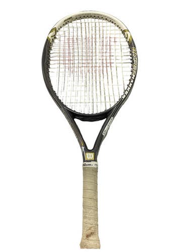 Used Wilson HYPER HAMMER 5.3 Adult Tennis Racquet Black 4 1/4" 11347-S000266606