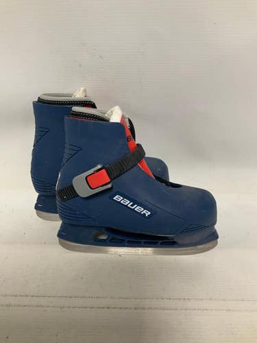 Used Bauer BLUE BUCKLE 10/11 Youth Hockey Skate Youth 10.0 11823-S000038062