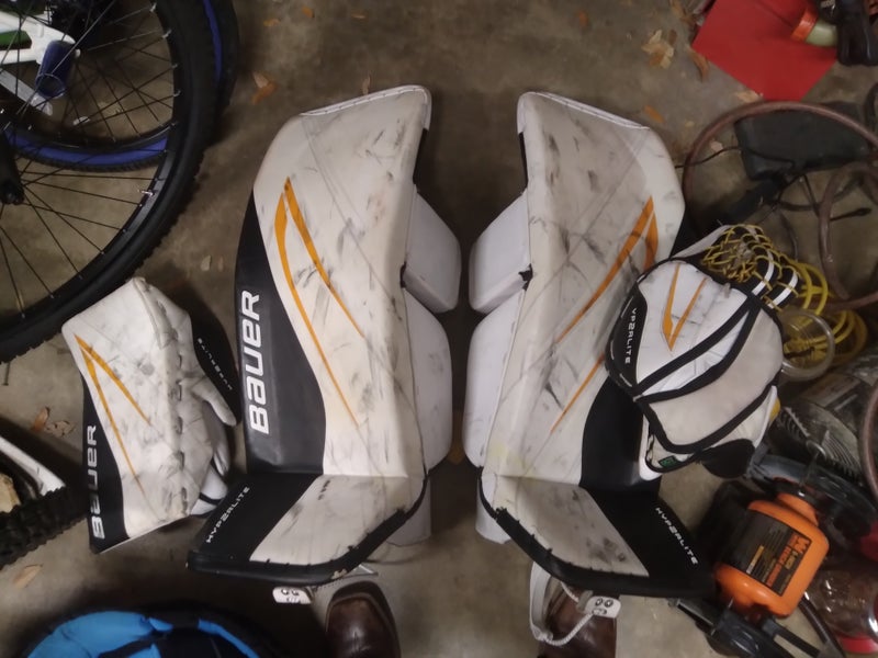 34" Bauer Hyperlite 2 Regular Goalie Full Set Pro Stock (Used)