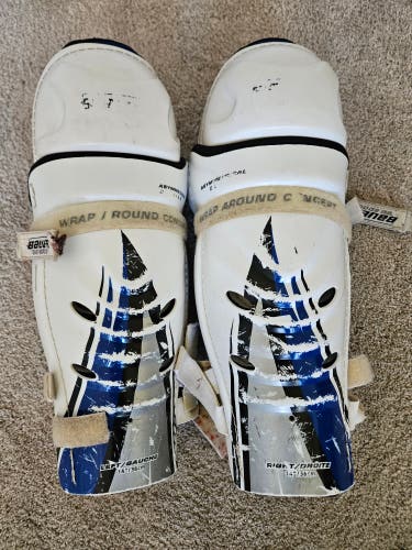 Bauer SG 8000 14" Shin Pads (Used)