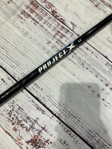 Project X Black Shaft Extra Stiff Flex Graphite Shaft (Used)
