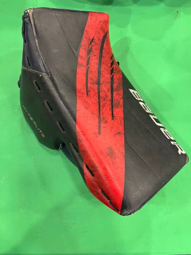 Bauer Supreme Ultrasonic Goalie Blocker Full Right | Senior | Skinned as Hyperlite