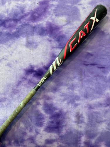 2024 Marucci CATX Alloy Bat USABat Certified (-11) Alloy 19 oz 30" (Used)