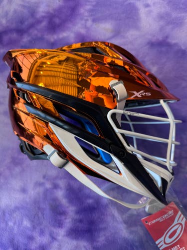 Orange Adult Cascade XRS Helmet (New)