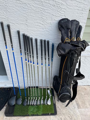 Mint US Kids Golf Tour Series 63" Right Handed 12 Clubs (Full Set) used indoors once