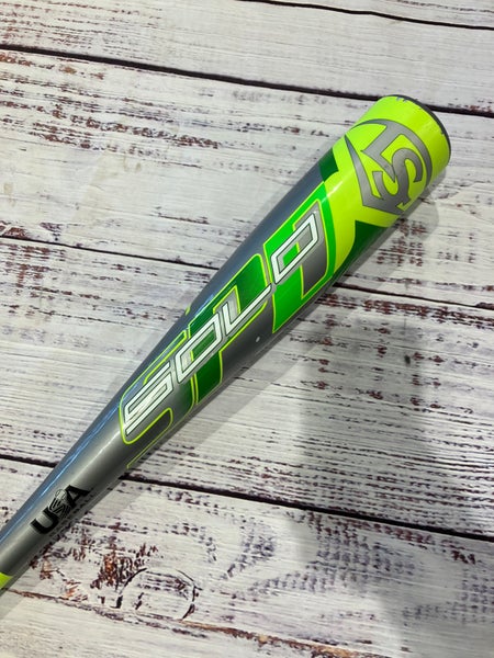 2020 Louisville Slugger Solo Alloy Bat USABat Certified (-13) Alloy 16 oz 29" (Used)