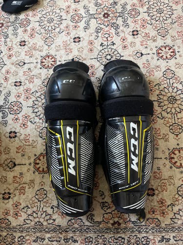 Junior CCM Tacks Classic Pro 12" Shin Pads Pro Stock (Used)