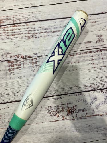Louisville Slugger X12 Composite Bat (-12) Composite 21 oz 33" (Used)