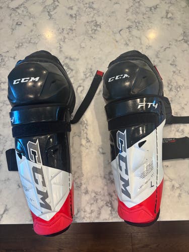 Junior CCM JetSpeed FT4 11" Shin Pads (Used)