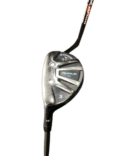 Used Callaway ROGUE X Mens Hybrid Club LH 3 Hybrid 11613-S000179717