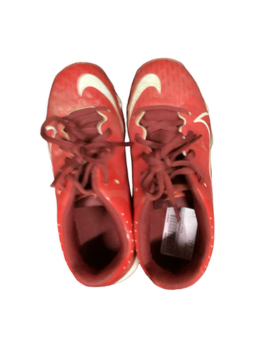 Used Nike HYPERDIAMOND 4 BB/SB Cleats Red Junior 02 11613-S000179688