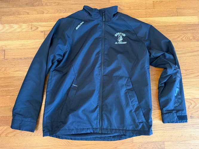 Boston Jr. Terriers Bauer Skate Jacket Black Men's XL Bauer Jacket