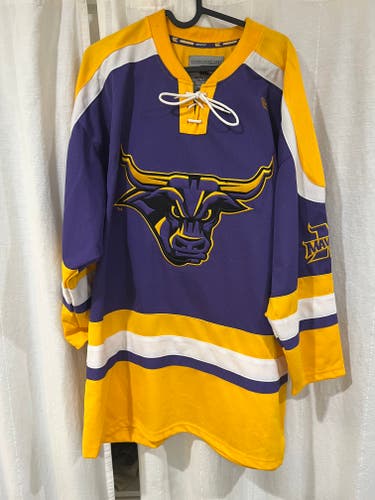 Minnesota State Mankato Mavericks Purple Replica Jersey