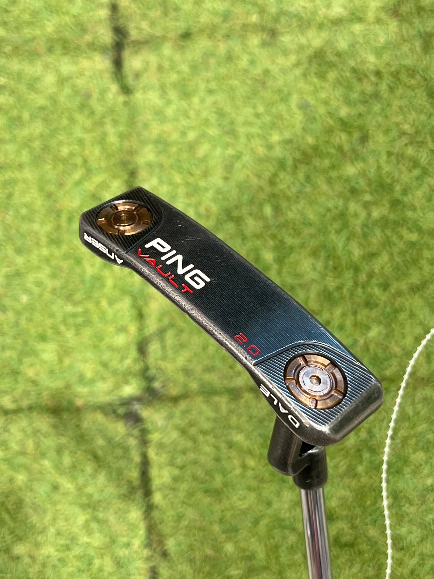 Men's Ping Vault 2.0 Dale Anser Stealth Blade Putter Right Handed