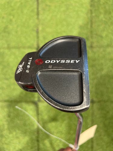 Men's Odyssey DFX 2 Ball Mallet Putter Right Handed 34" (Used)
