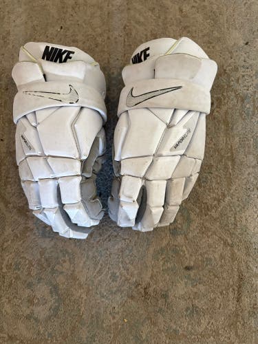 Nike ELITE Lacrosse Gloves (Used) - Youth Large