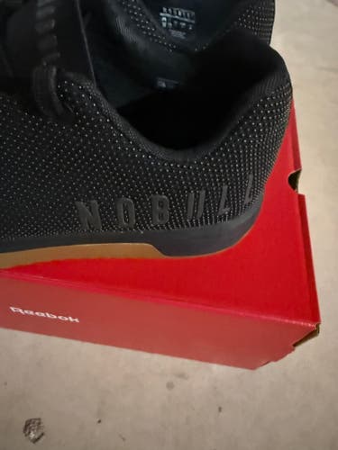 Black Unisex Size M 10.0 (W 11.0) Adult NOBULL Trainer Shoes (Used)