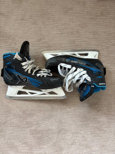 2024 Bauer GSX Hockey Goalie Skates Regular Width 9.5 (Used)
