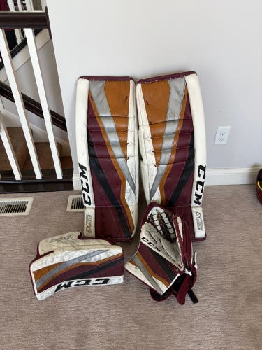 33" 2017 CCM Extreme Flex III Regular Goalie Full Set (Used)