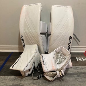 34" 2023 Bauer Hyperlite Regular Goalie Full Set Pro Stock (Used)