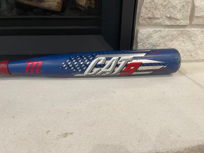2021 Marucci CAT9 Composite USSSA Certified Bat (-8) 24 oz 32" (Used)