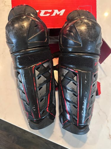 Junior CCM JetSpeed FT1 12" Shin Pads (Used)
