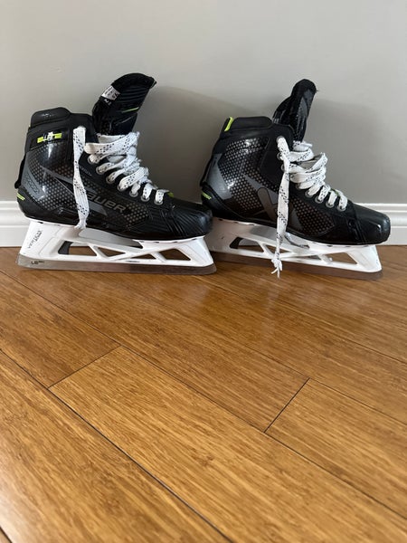 Bauer Elite Hockey Goalie Skates Regular Width 9.5 (Used)