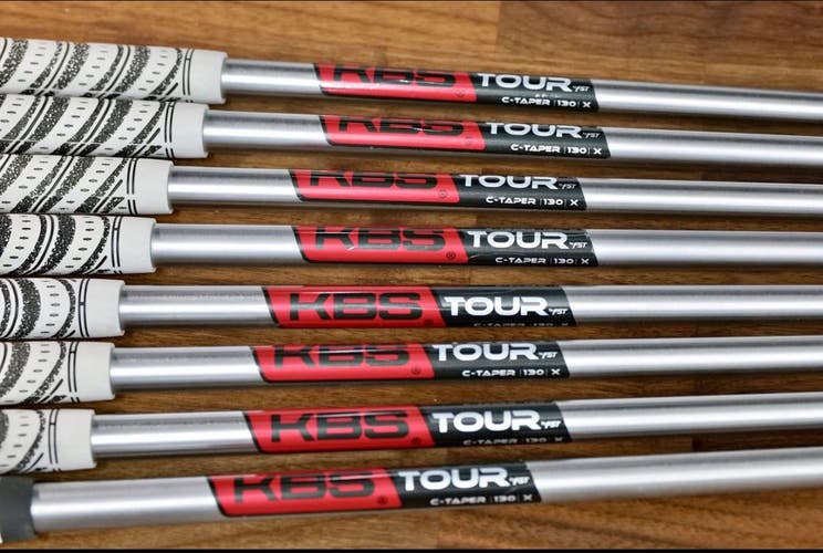 KBS 130g C Taper X-Stiff Iron Shafts 3-P