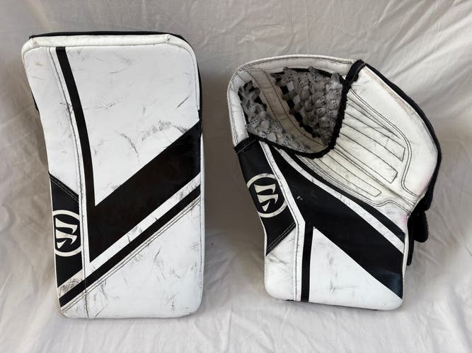 Warrior Ritual G6 Regular Junior Glove and Blocker (Used)