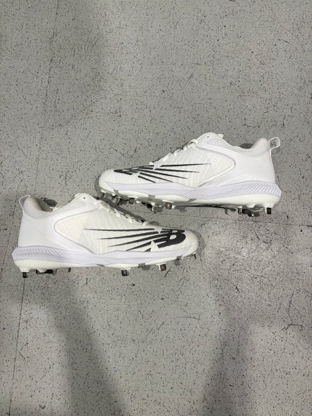 White Men's New Balance FuelCell 4040v6 Metal Cleats | Size 11 (New)