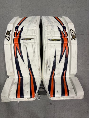 35+1" Senior Brian's Gnetik 6.0 Goalie Leg Pads (Used)