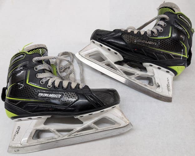 Bauer GSX Hockey Goalie Skates -Intermediate - Regular Width - Size 6 USED