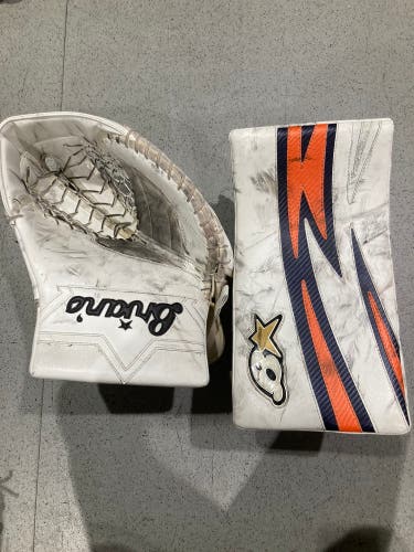 Senior Brian's Goalie Gloves (Alite) & Blocker (G-Netik 6.0 Series) Set Regular (Used)