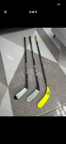 Intermediate CCM Ribcor XT2 Left Hand Hockey Stick P29 50 Flex (Used)