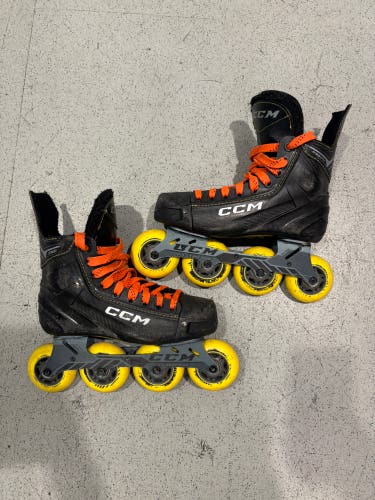 Junior CCM Super Tacks 9350 Inline Skates Regular Width Size 4 (Used)