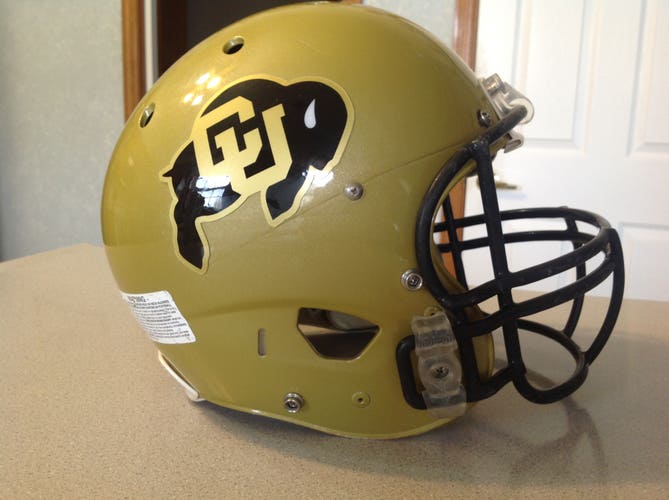 Colorado University Buffalos Full Sized College Football Helmet